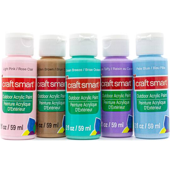 12 Pack: Outdoor Acrylic Paint by Craft Smart®, 2oz.